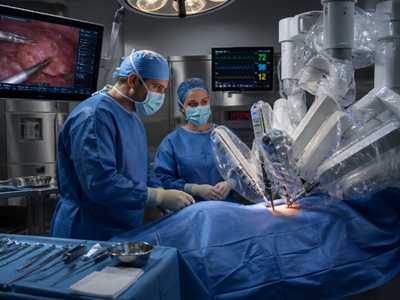 Clinician-supervised robotic assistance for complex procedural workflows.